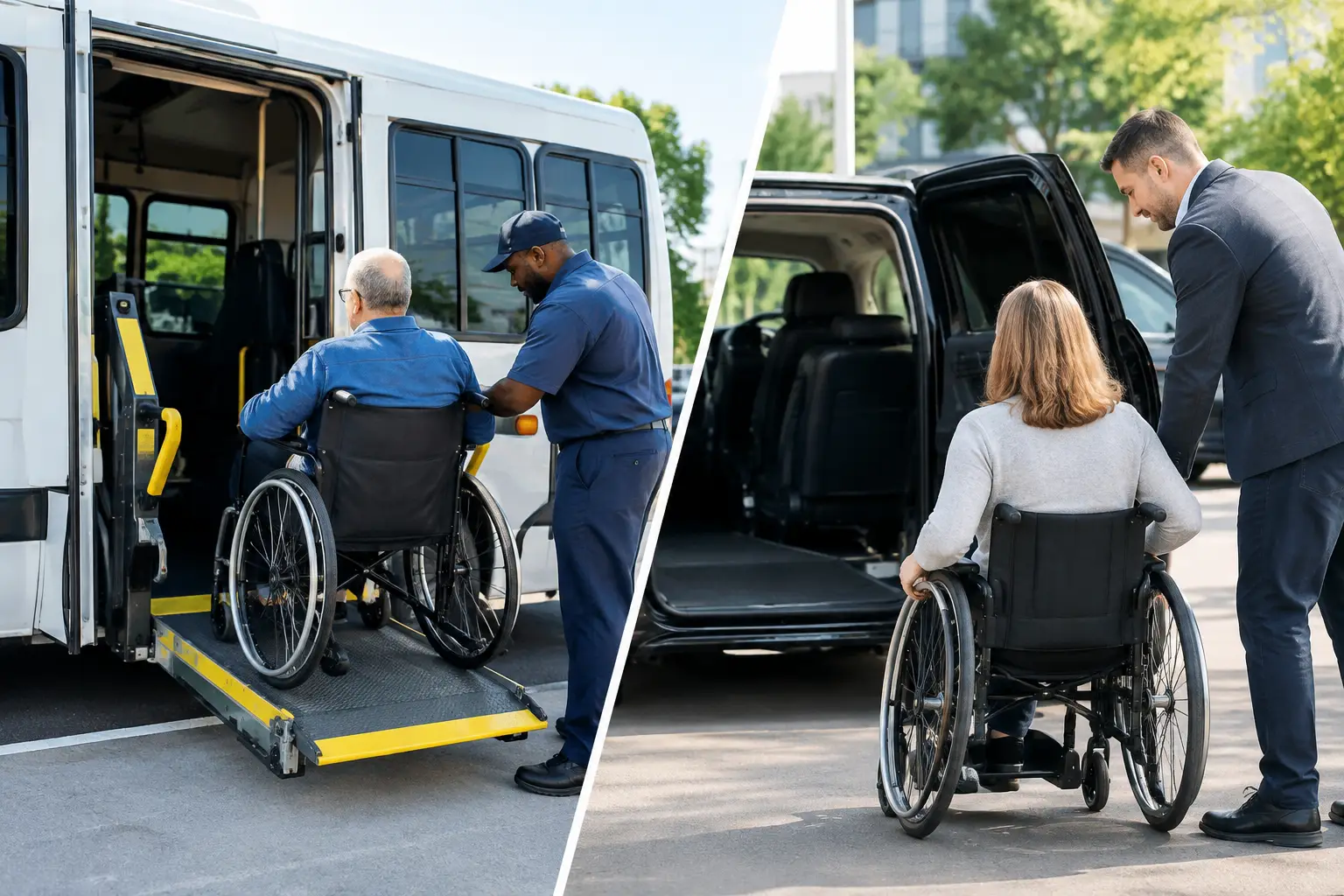 Paratransit Versus Private Wheelchair Rides