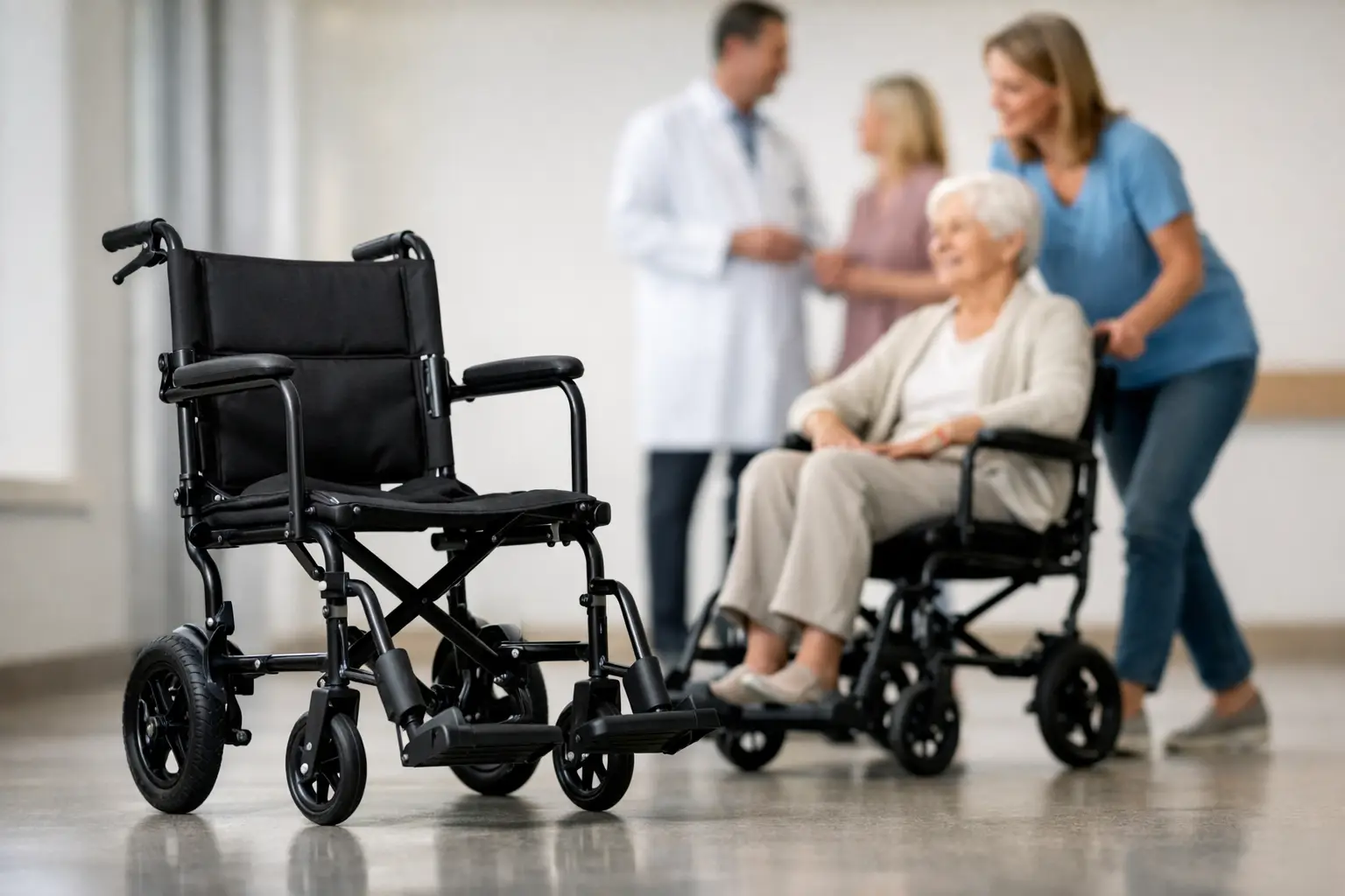 What Is a Transport Wheelchair Used For?